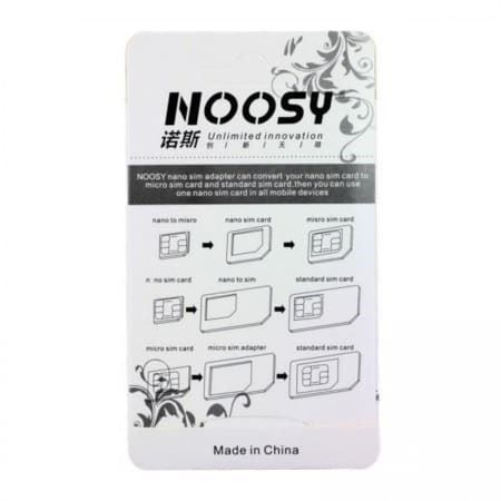 Altro: NNOOSY 4 IN 1 Universal Nano Sim - – Nuovo e nell'imballaggio originale da St. Willibald venduto da silvertronic24 2