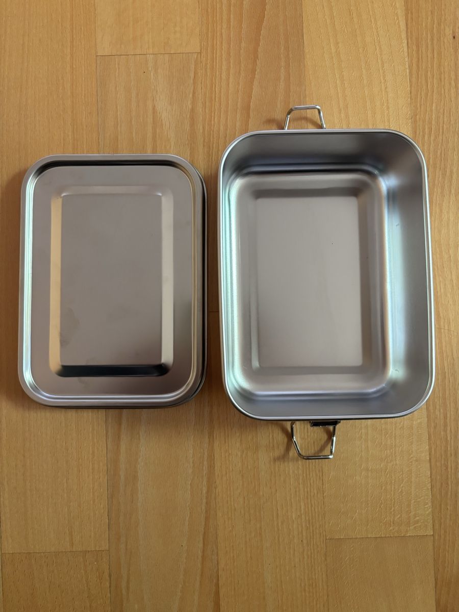 Altro in Decorazioni & Accessori: Edelstahl-Lunchbox – Nuovo (secondo la descrizione) da Chexbres venduto da doe_xns6 1