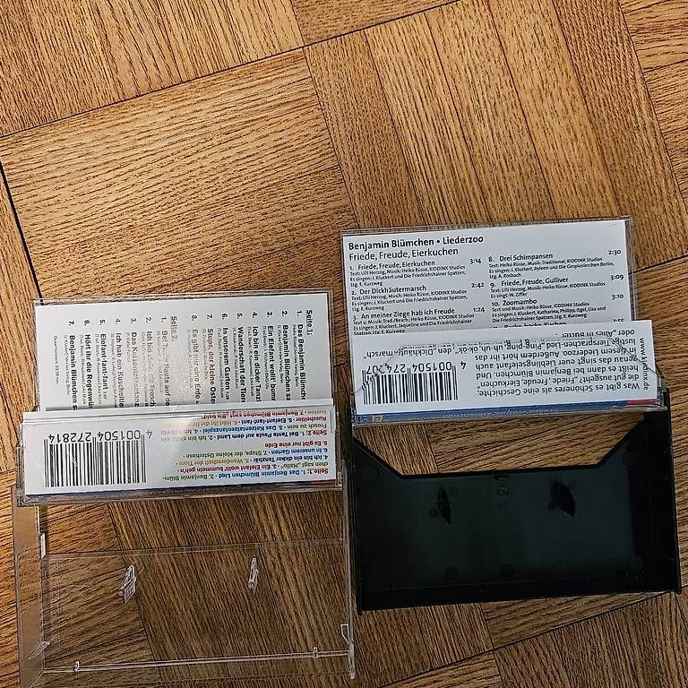 Musicassette: 2x Benjamin Blümchen Kassetten – Usato da Berikon venduto da LaGizmo5 2