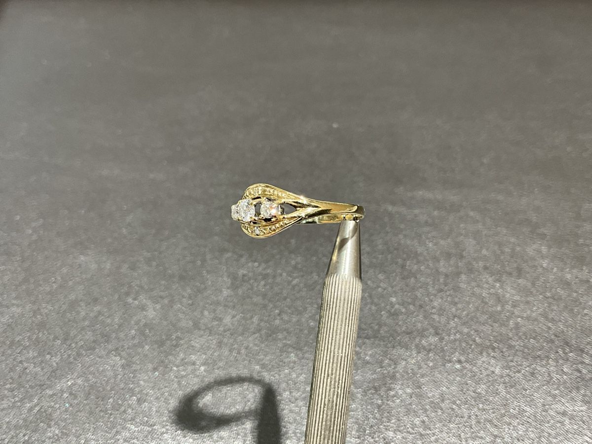 Anelli: Damenring 14k Diamant – Usato da Schaffhausen venduto da glamour-shop 1
