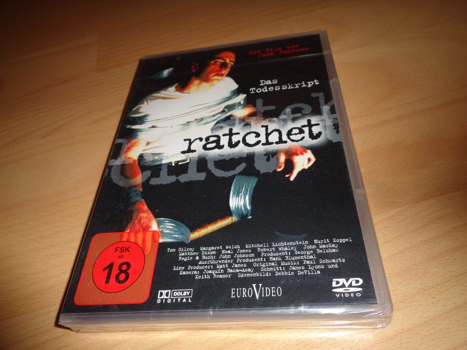 Alle DVDs: Ratchet - Das Todesskript DVD NEUWARE – Neu und originalverpackt aus Olten von Disc-Verkauf