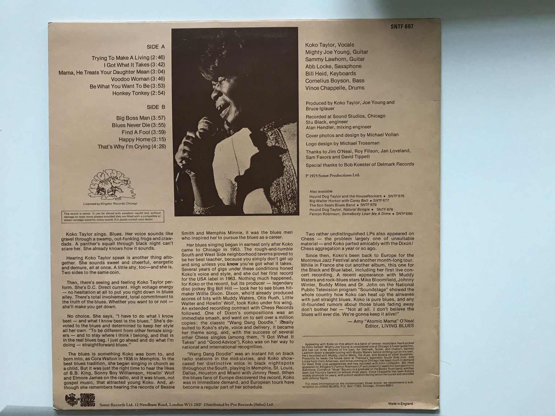 Schallplatten: Lp - Koko Taylor UK. 75 – Gebraucht aus Berlingen von  1