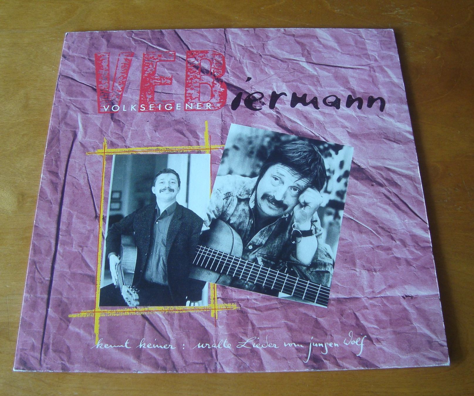 Dischi in vinile: LP Vinyl Wolf Biermann - VEB Biermann 1986 Electrola – Usato da Mönchaltorf venduto da hiukset