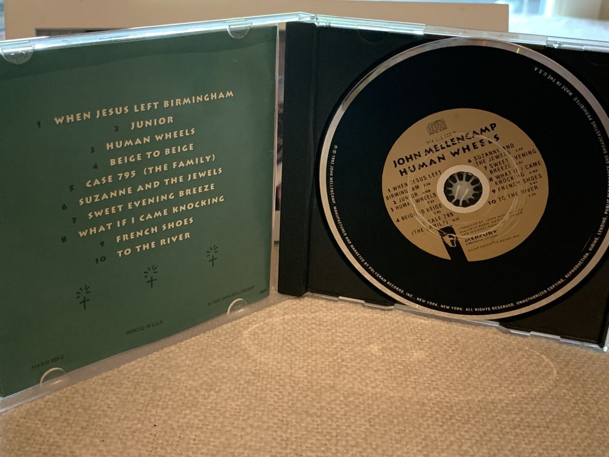 CD: John Cougar Mellencamp - Human Wheels – Usato da Mönchaltorf venduto da gotteron07 1