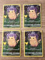 Pikachu #005 NM 4 Stück