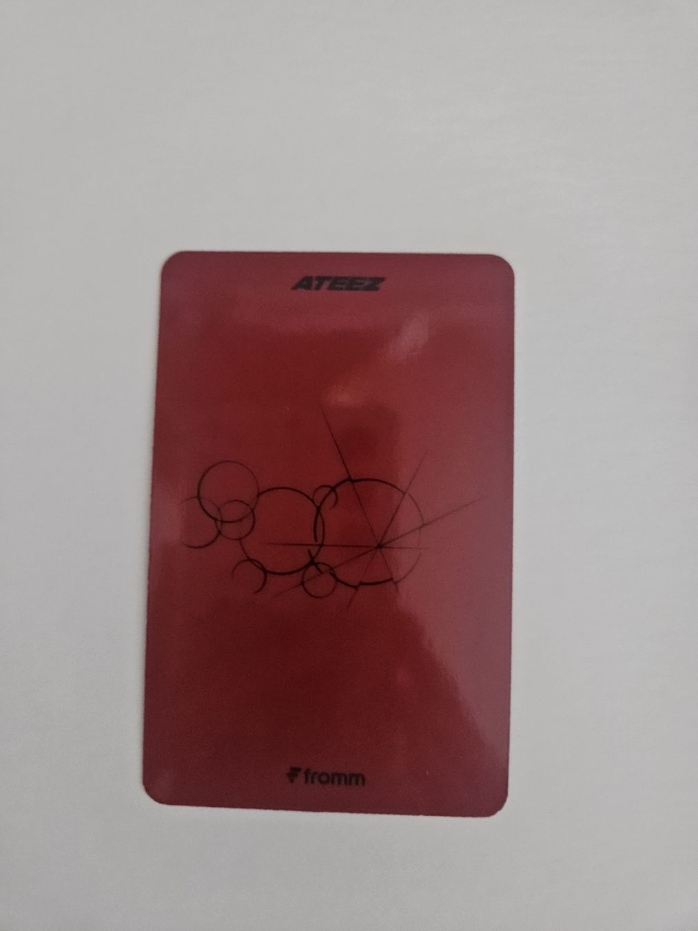 Carte collezionabili: Ateez GH4 Fromm LD Seonghwa  – Usato da Au ZH venduto da Lattee01 1