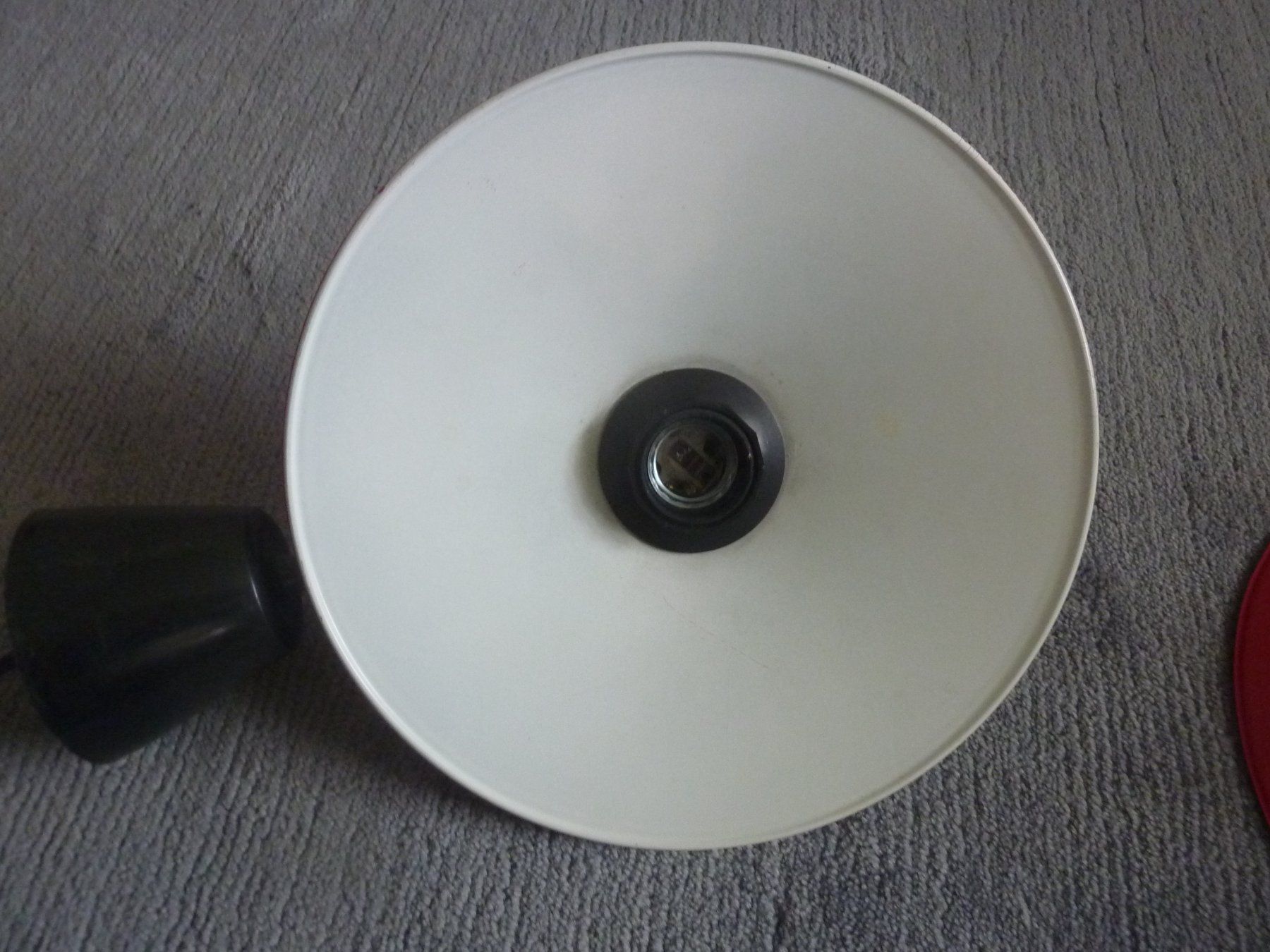Lampen: Lampe rot-weiss – Gebraucht aus Triengen von Nussbaum14 5