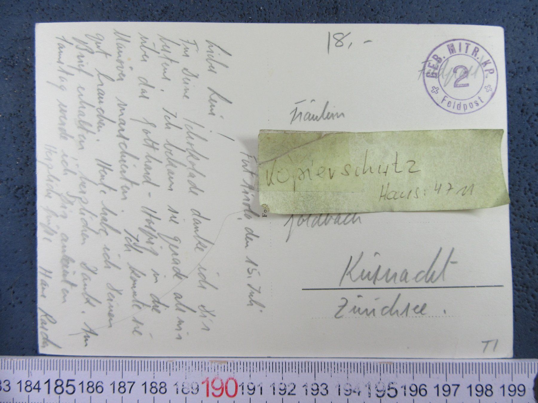 Cartoline postali: AIROLO TICINO AK FELDPOST LUFTBILD – Usato da Ettingen venduto da Hausi4711 2
