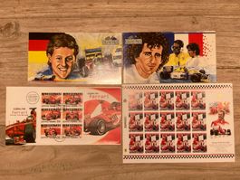 Motorsport Formel 1:Schumacher, Prost 2x PK+FDC, Bogen