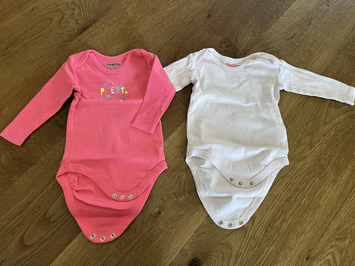 Lupilu Unterwäsche: LUPILU 2 x Langarmbody Größe 62/68 – Gebraucht aus Wolfwil von NewGirl