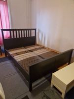 Doppelbett Holzrahmen (Ikea Malmo Bett)