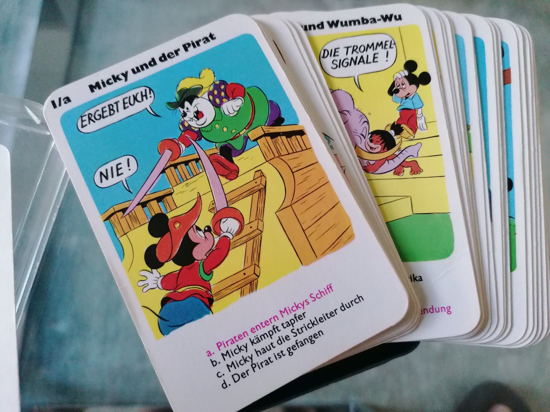 Disney Spiele: Quartett - Micky Maus Abenteuer - F.X.Schmid – Gebraucht aus Basel von vintagecollector 2