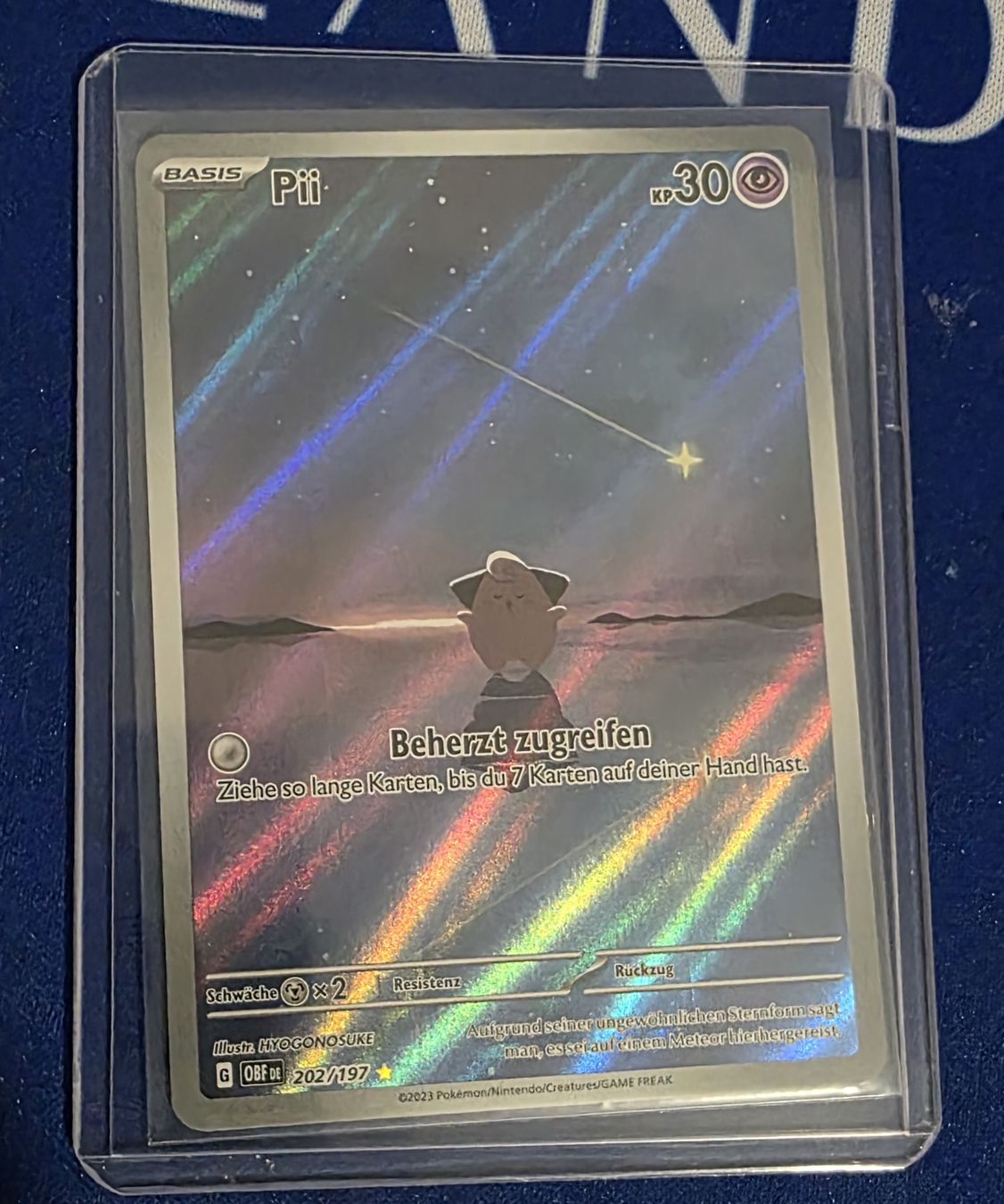Pokémon Sammelbilder & Trading cards: Pii (Cleffa) 202/197 – Neu (gemäss Beschreibung) aus Morges von MGaming