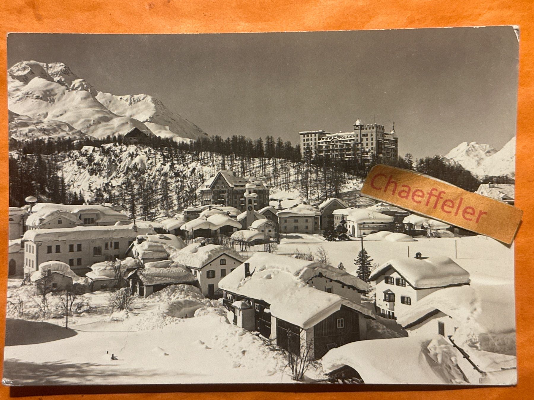 Cartoline postali: 1961 Feldpost Sils Maria – Usato da Zürich venduto da Chaeffeler