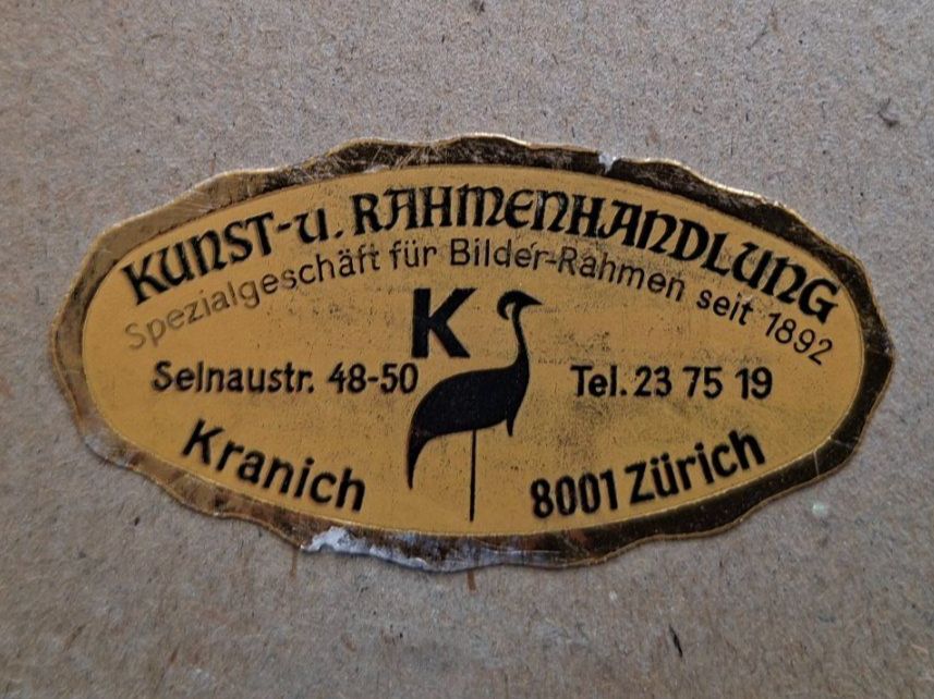 Cerchi da ricamo: Stickbild Pferd gerahmt – Usato da Wettingen venduto da Wendemarket 1