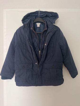 Veste 3 en 1 ( manteau + sous veste amovible) CYRILLUS 8 ans