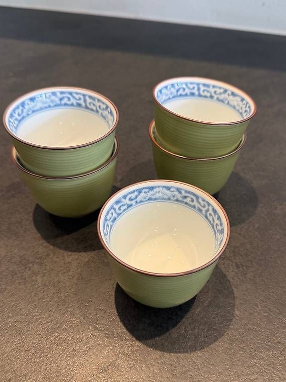 Tazze: 5er-Set japanischer Teebecher – Usato da Missy venduto da bernhardiner02 1