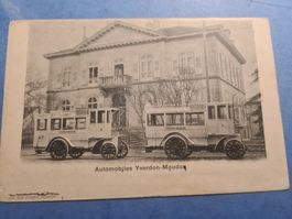 MARTINI AUTOMOBILE ST-BLAISE CARTE POSTALE VINTAGE