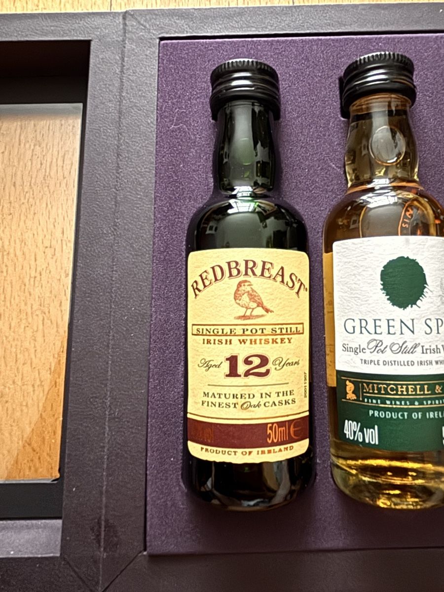Bevande alcoliche: Irish Whiskey probier Set – Nuovo e nell'imballaggio originale da Egg b. Zürich venduto da Luckybilly 3