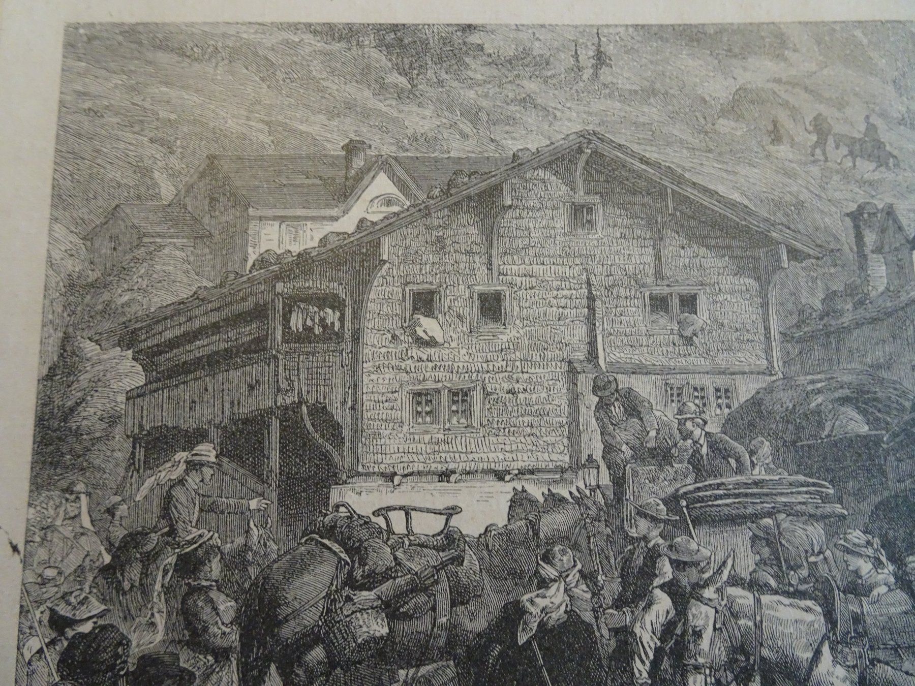 Incisioni: Andermatt  - Posthaus alter Stich – Usato da Vitznau venduto da Mina60 3