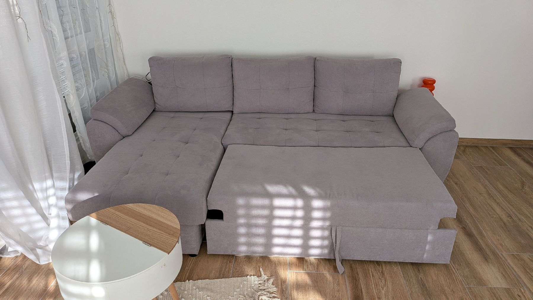 Conforama Sofas: Ecksofa oder Schlafsofa grau mit Stauraumfunktion – Gebraucht aus Glis von Kaamilaa 2