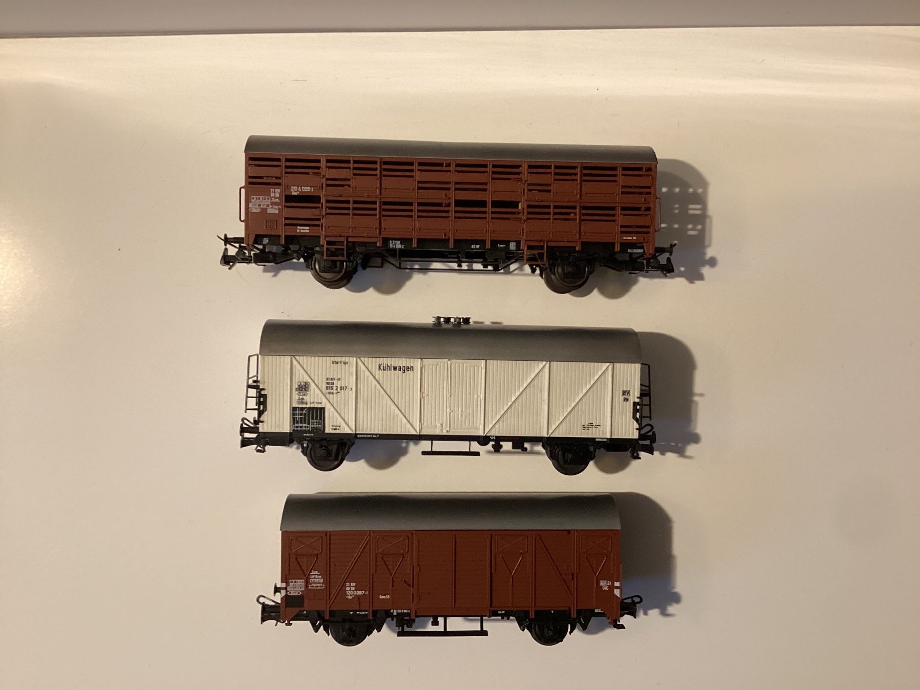 Roco Modellini di ferrovie: Roco Güterwagen DB 1:87 H0 – Usato da Effretikon venduto da simtek_de