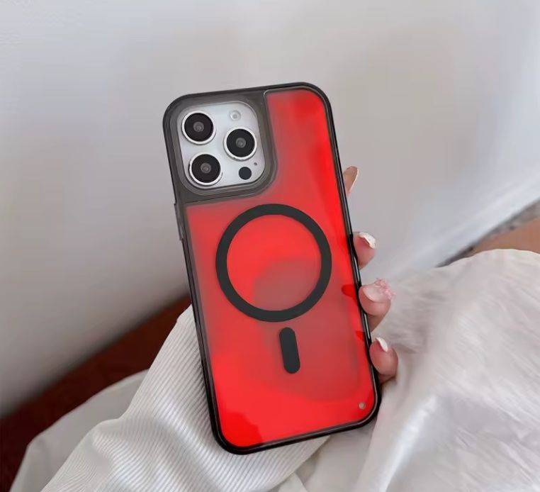Cover & Protezioni schermo: iPhone 17 Pro Case (mit Glow in Dark - Liquid Fluid) Rot – Nuovo e nell'imballaggio originale da Dietikon venduto da The-Star-Shop