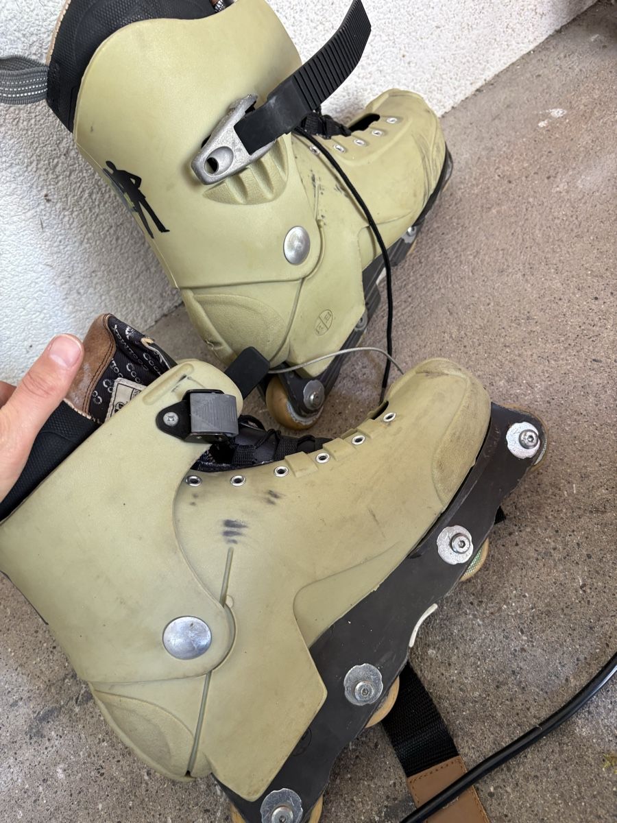 Inline-Skating & Rollschuhe: Vintage inline Skates Rollerblade Agressive Skate Ci5 – Gebraucht aus Winterthur von Teflonbrauer