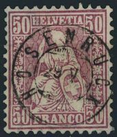 TG Hosenruck - Zwergstempel Voll - Sitz. Helvetia - Wuppenau