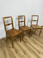 Dreierset Biedermeierstühle