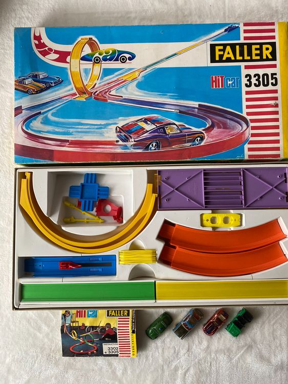 Faller HitCar Bahn 3305 mit 4 Autos und OVP (Gebraucht) in Spiez für ...