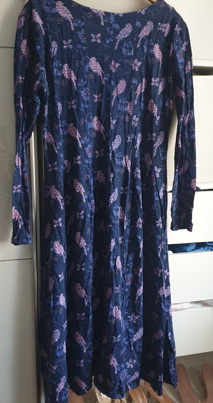 Deerberg Kleider: Deerberg schönes Kleid mit Vögeln Gr. M – Gebraucht aus Frenkendorf von Moon111 4