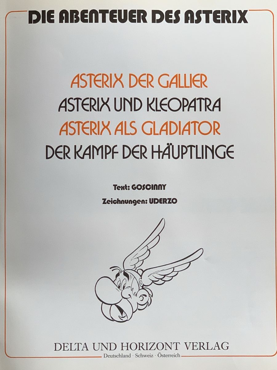 BD: „ASTERIX“ – D'occasion à Wangen b. Olten par Finolino28 4