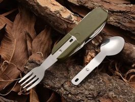 Outdoor Table Ware, Oxford Style, 7 Functions, Fork, Spoon