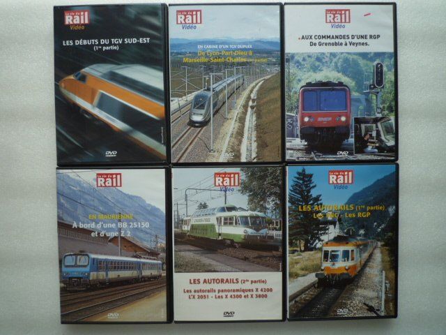 Lot 6 DVD Rail Films SNCF France - Frankreich SNCF (Gebraucht) in ...