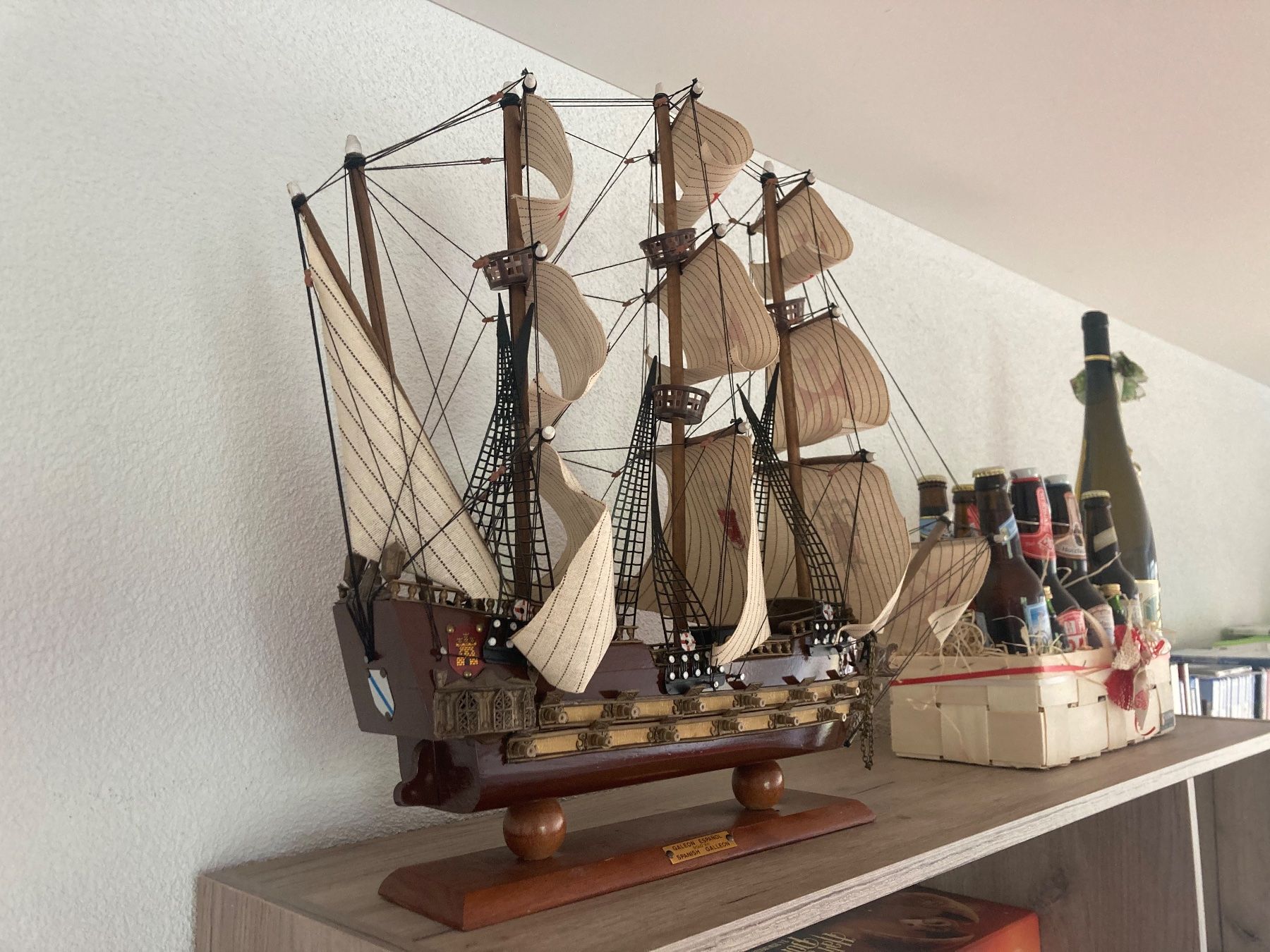 Modellbausätze & Standmodelle: Grosse Schiffsmodell Spanische Galeone Siglo XVI – Gebraucht aus Anglikon von papa701 2