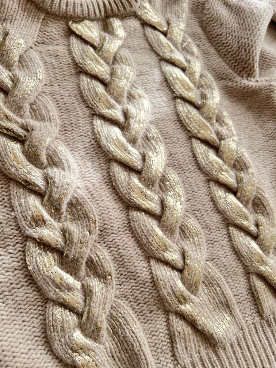 Marella Maglioni & Felpe: Marella Pullover mit goldigen Element Gr.M – Usato da Schwerzenbach venduto da cygnuss 3