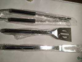 Grill -Zange, Gabel, Schaufel