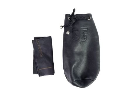 BARRY KIESSELSTEIN Cord Black Lederbeutel