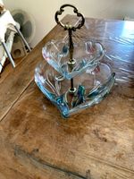 ETAGERE Antikes Sehr schöne, spezielle Kristall oder Glas