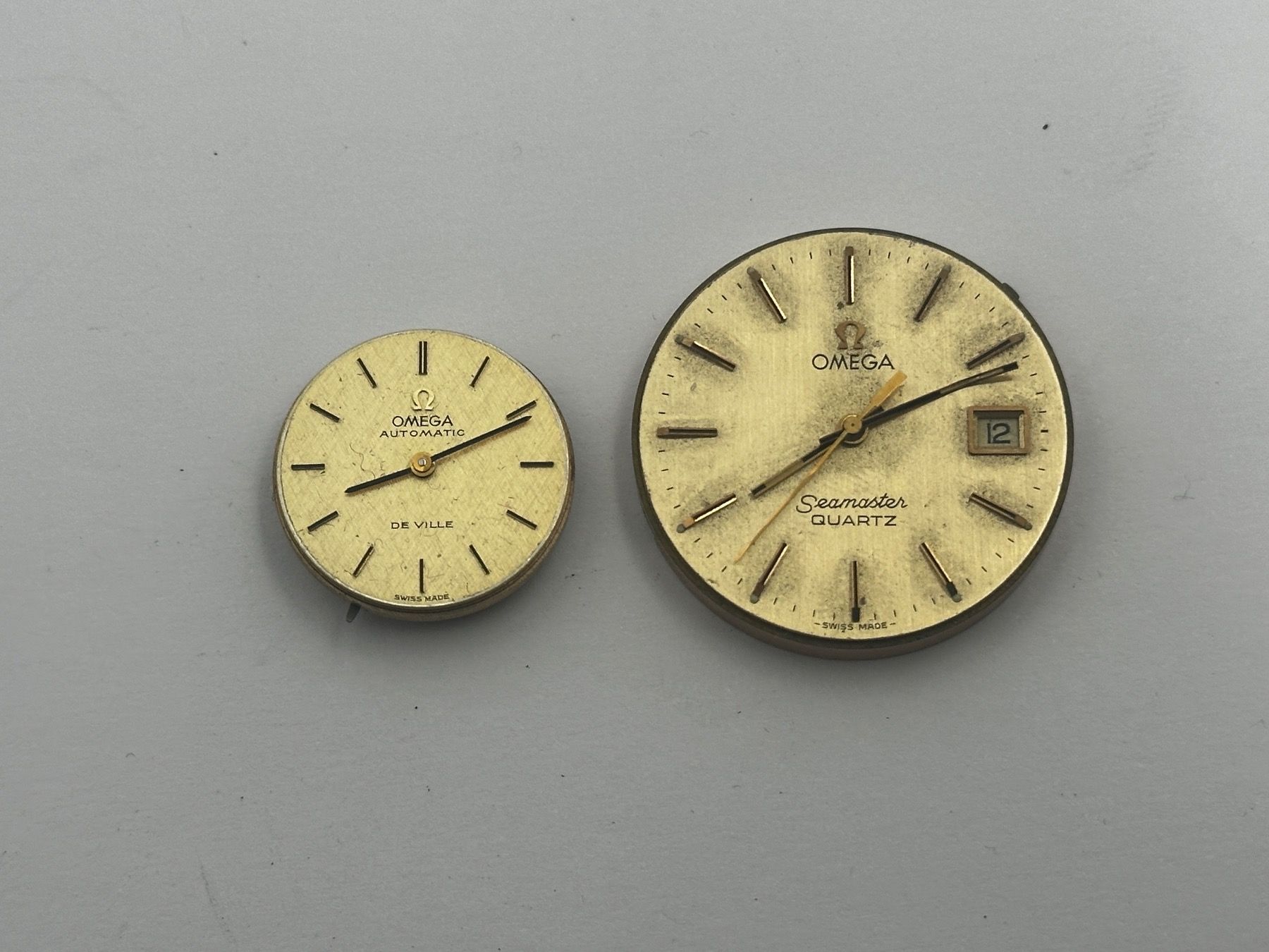 Omega Uhren: 2 Omega Werke Kaliber 1242, 671 – Gebraucht aus Brüttisellen von AlphaOmega05 1