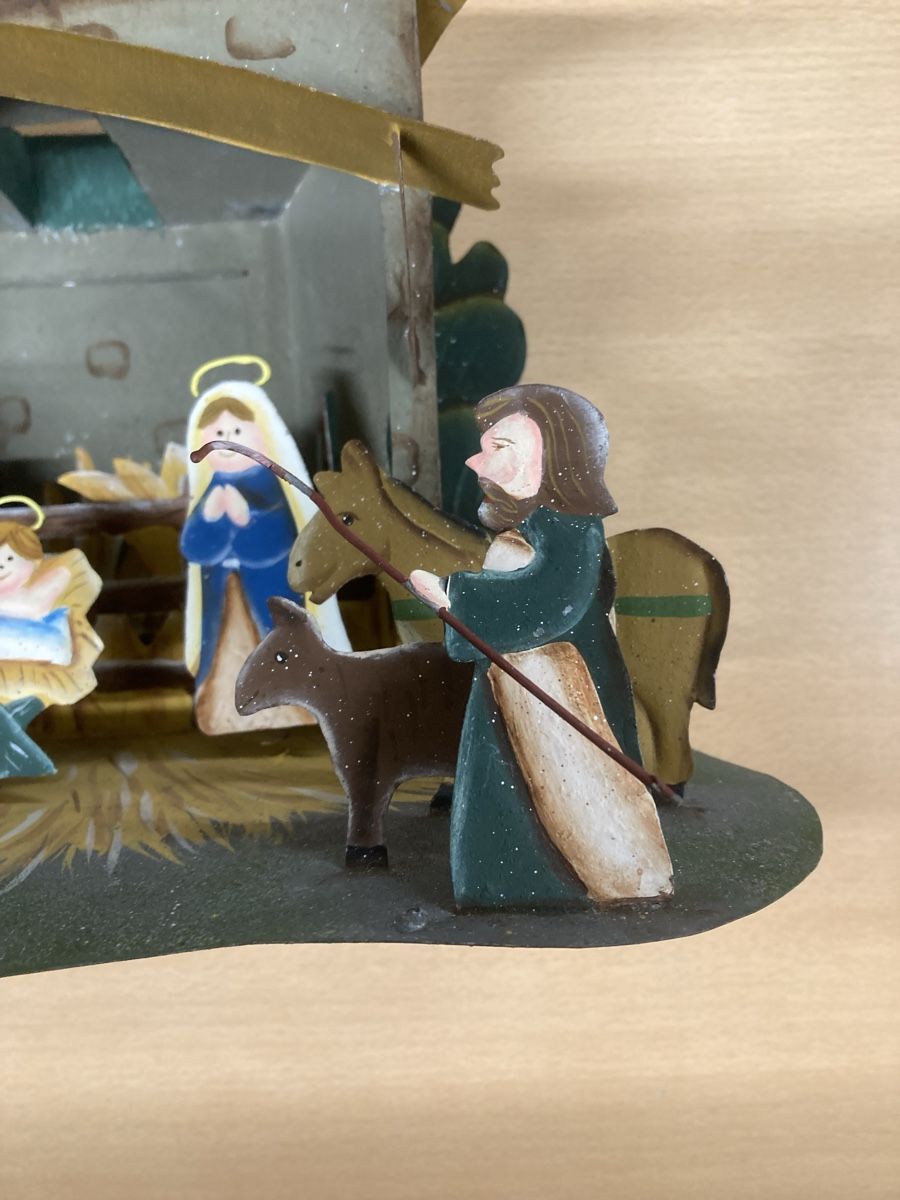 Tutte le decorazioni: Weihnachtskrippe Metall Wackelfiguren – Usato da Niederuzwil venduto da Miami1999 2
