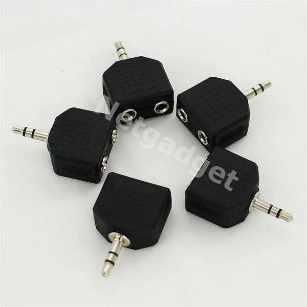 Laufwerke & Adapter: Splitter Adapter 2 Jack 3.5mm - iPhone – Neu und originalverpackt aus Yverdon-les-Bains von Netgadget 4