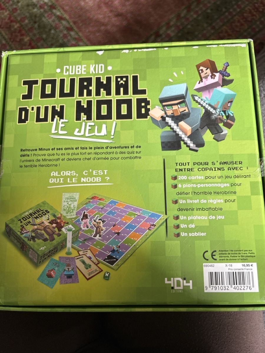 Spiele: Minecraft cube Kid. Jeu de société  – Gebraucht aus Villars-Bramard von dadesc 2