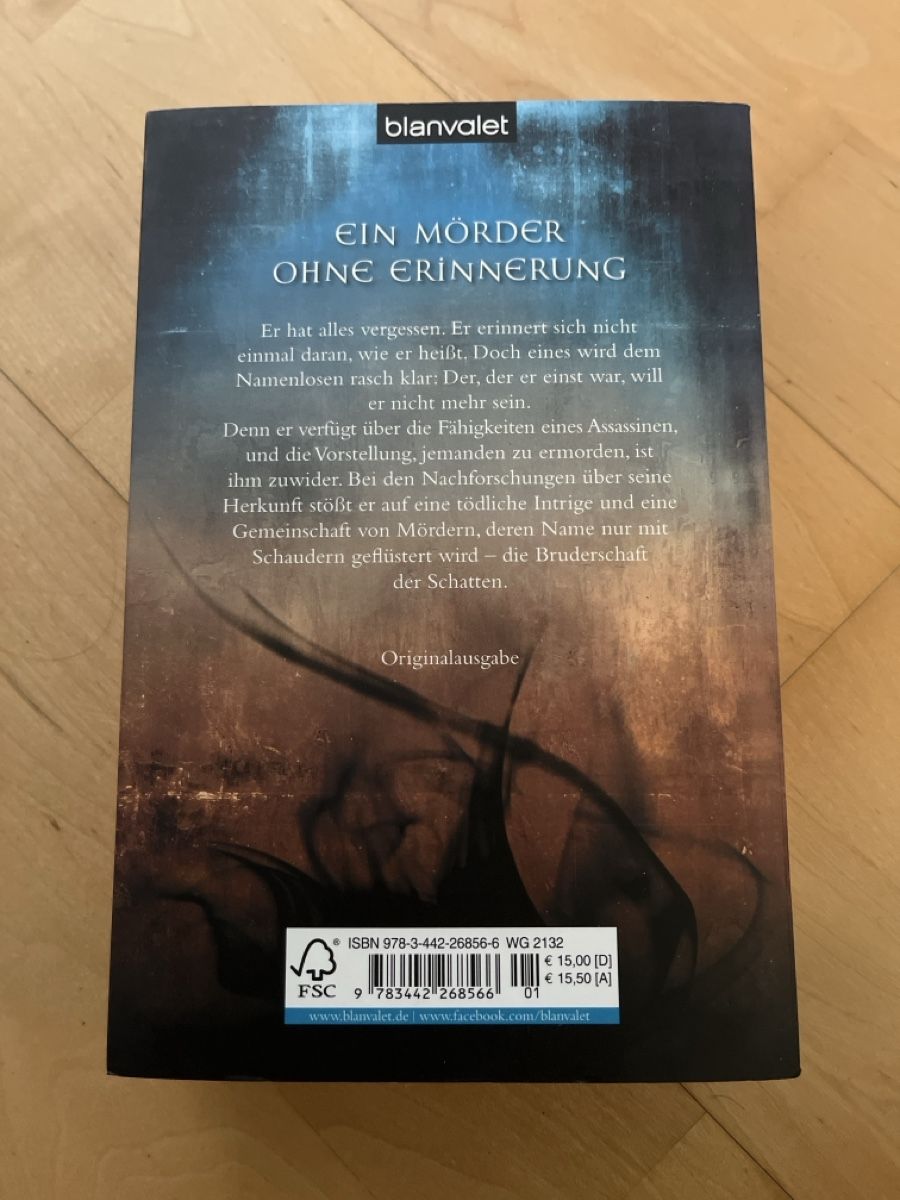 Libri: Der Prinz der Schatten, Torsten Fink – Usato da Zürich venduto da Fusselduese 1