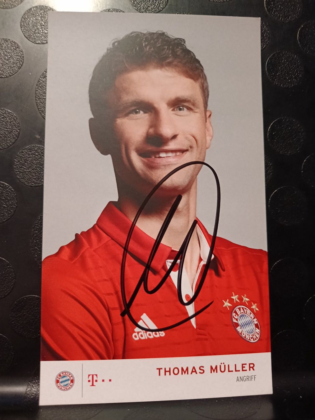 Autografi: Thomas Müller - Bayern München 2016/2017 - Handsigniert – Usato da Menziken venduto da Artographs