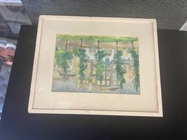 AQUARELLE SIGNÉE