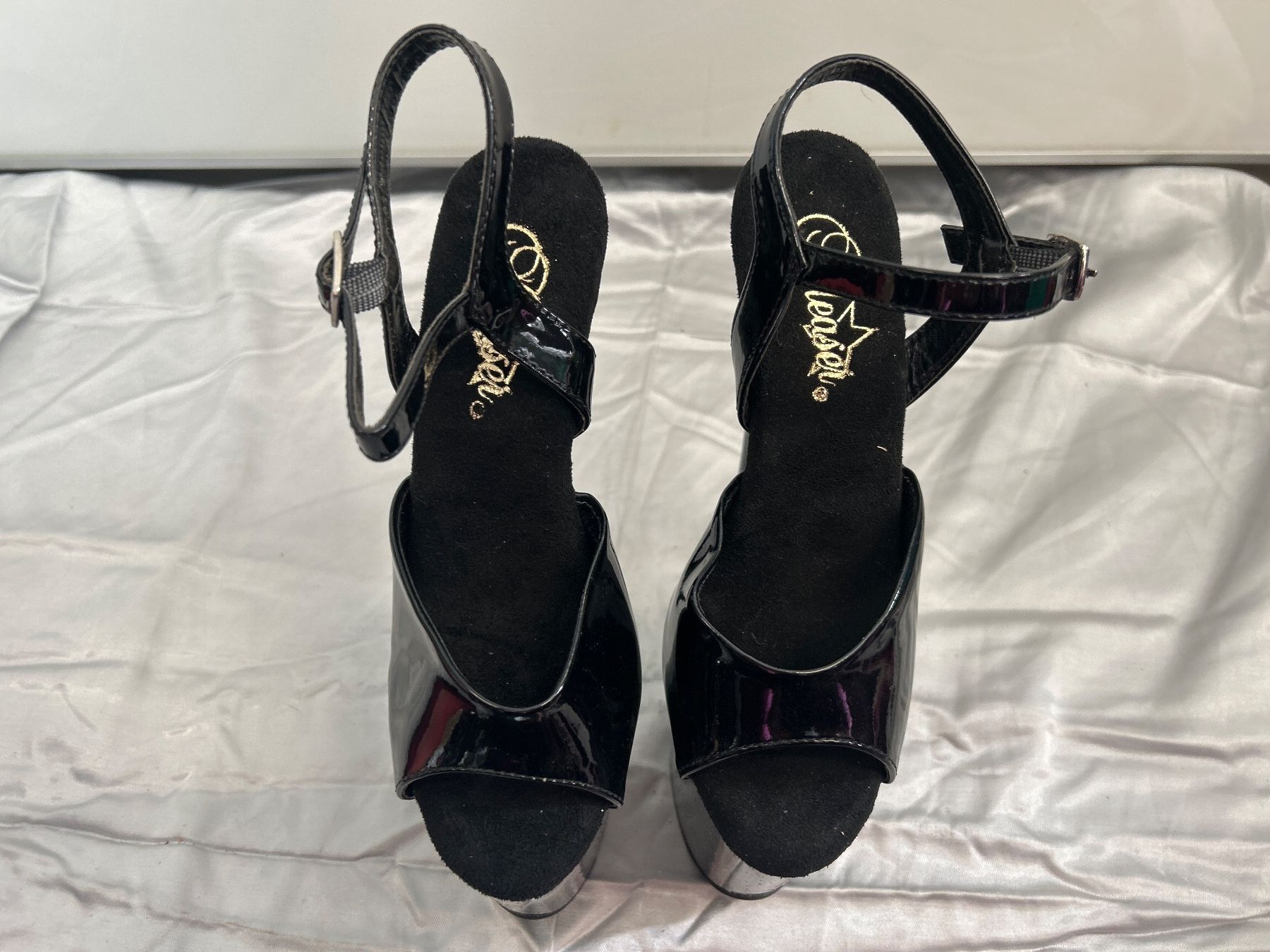 Scarpe da donna: Pleaser Platform Plateau Heels Sandale Gr 36 Neu – Nuovo e nell'imballaggio originale da Regensdorf venduto da Spyke55 2
