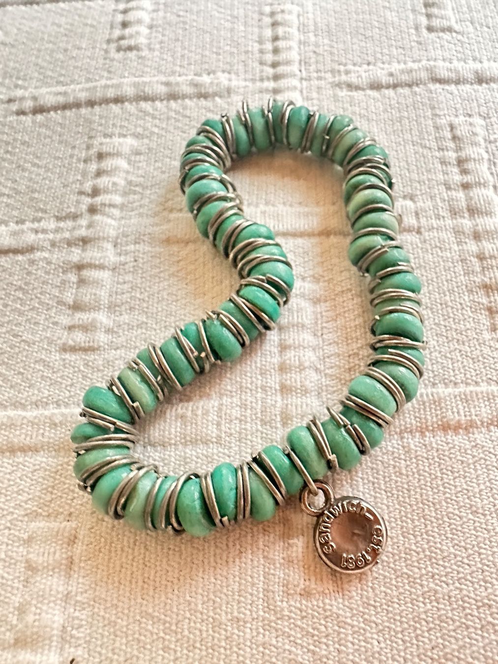 Bracciali & Braccialetti: Türkieses Armband – Usato da Vaduz venduto da valeole