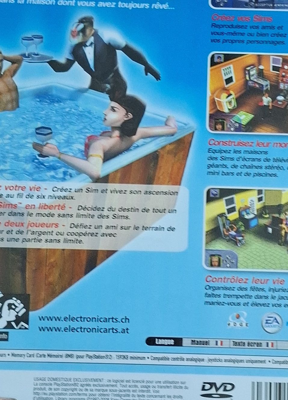 Sony Spiele: Jeu Les Sims pour PlayStation 2 – Gebraucht aus Fiaugères von Fiaugeres1609 1